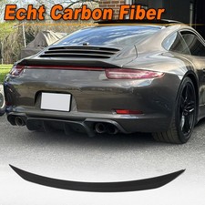 Für Porsche 911 991 2012-18 Carbon Heckspoiler Heckflügel Hecklippe Spoilerlippe