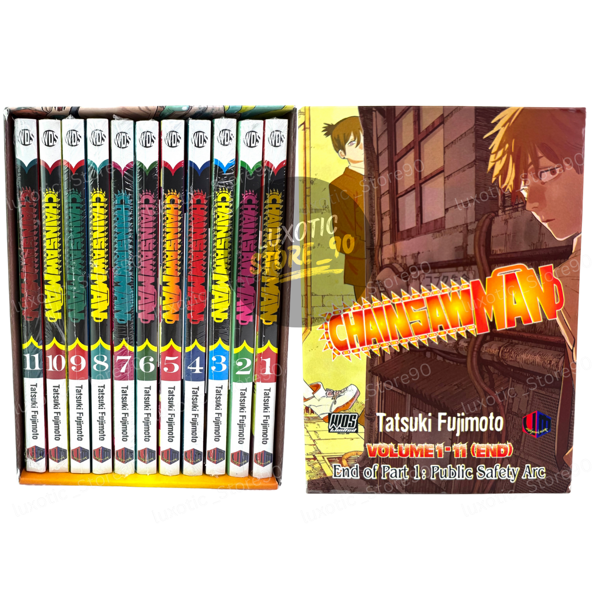 チェンソーマン 2box Chainsaw Man Box Set Edition Vol. 1-11 English Edition by Tatsuki