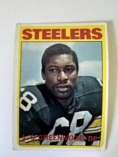 L.C. GREENWOOD 1972 CARD Topps #101 Rookie Rc PITTSBURGH STEELERS Centered NM. rookie card picture