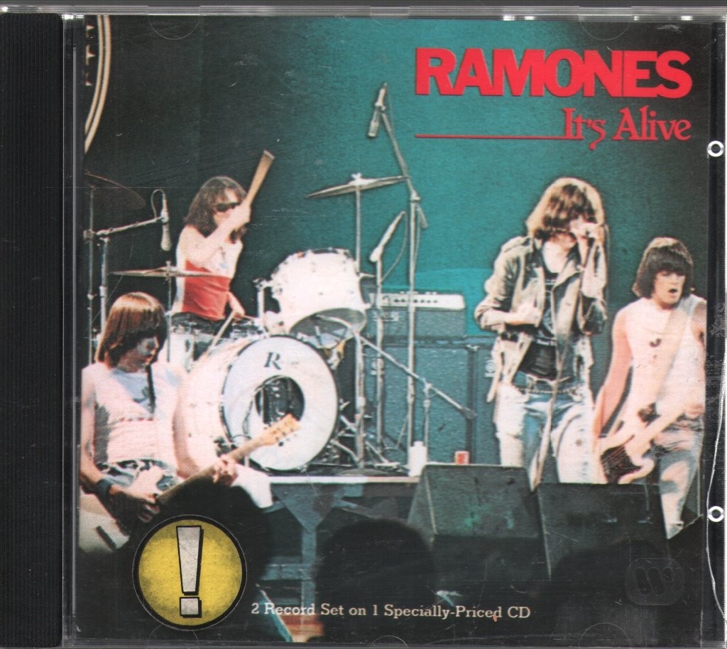 Ramones It's Alive CD Europe Sire 1990 7599260692