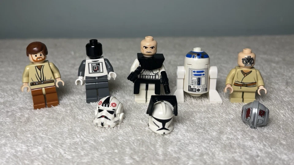 LEGO Star Wars Minifigures Lot Clone Trooper sw0223 sw0262 R2-D2 sw0327 sw0152 - Image 2 of 4