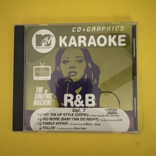 MTV KARAOKE CD  GRAPHICS R B VOL. 7- 2002 LIKE NEW CONDITION FAST FREE SHIPPING