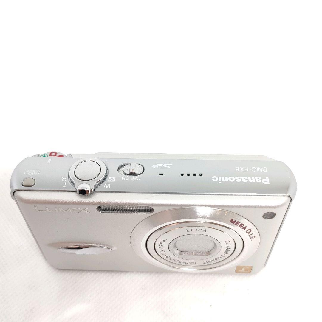 【格安】Panasonic　LUMIX DMC-FX8シルバーIXYデジカメ Beautiful Panasonic LUMIX DMC-FX8 Silver IXY Digital Camera | eBay