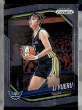 Li Yueru #28 2025 Panini Prizm WNBA Silver Prizms Dallas Wings