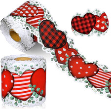 68.9 Feet Valentine  s Day Bulletin Board Border Decoration Heart Shaped Bulletin