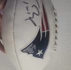 Tom Brady New England Patriots Autographed Football Fanatics Authenticated