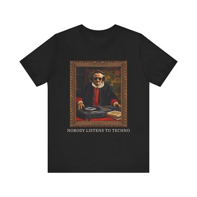 Nobody Listens to Techno DJ Shirt, Party Wear,Rave Attire, Festival Clothing