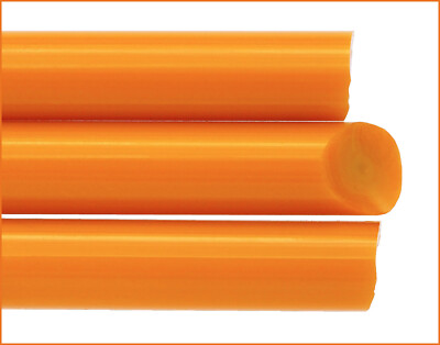 Senf (4/5mm) Spezial Glasstäbe - Effetre S460 (Neuer, OrangeGelber Batch)
