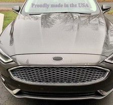 Many Colors Solid Oval Emblem Overlay Decals Fit 2013-2019 Ford Fusion