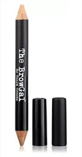 The BrowGal Double Ended Highlighter Pencil 02 Nude & Gold Brows