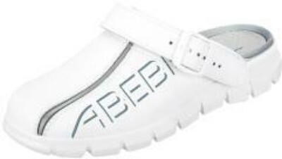 ABEBA Clog 7310 OB FO EA SRC weiß