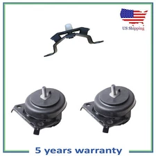 Set 3PCS Engine Motor & Auto Transmission Mount For 16-21 Toyota Tacoma 3.5L 4WD