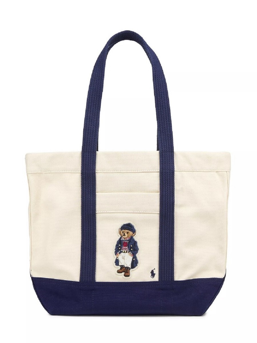 【POLO RALPH LAUREN】Polo Bear Canvas Medium Tote ポロベア Polo Ralph Lauren Women's Polo Bear Canvas Medium Tote | eBay