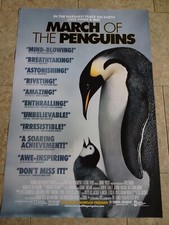 MARCH OF THE PENGUINS - MOVIE POSTER - A NATIONAL GEOGRAPHIC FILM