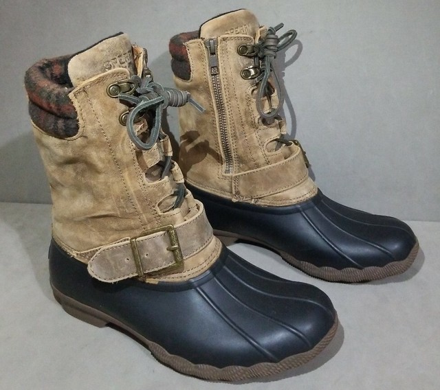 saltwater misty duck boot