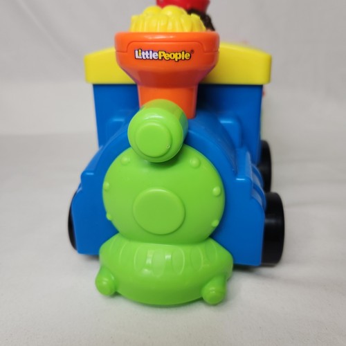 Fisher Price Little People Zoo Train Wagon 3 Figures Music Sounds See Video - 第 7/12 張圖片