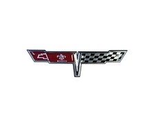 1980 Corvette Gas Fuel Door Flag Emblem 80 C3 Made In The Usa