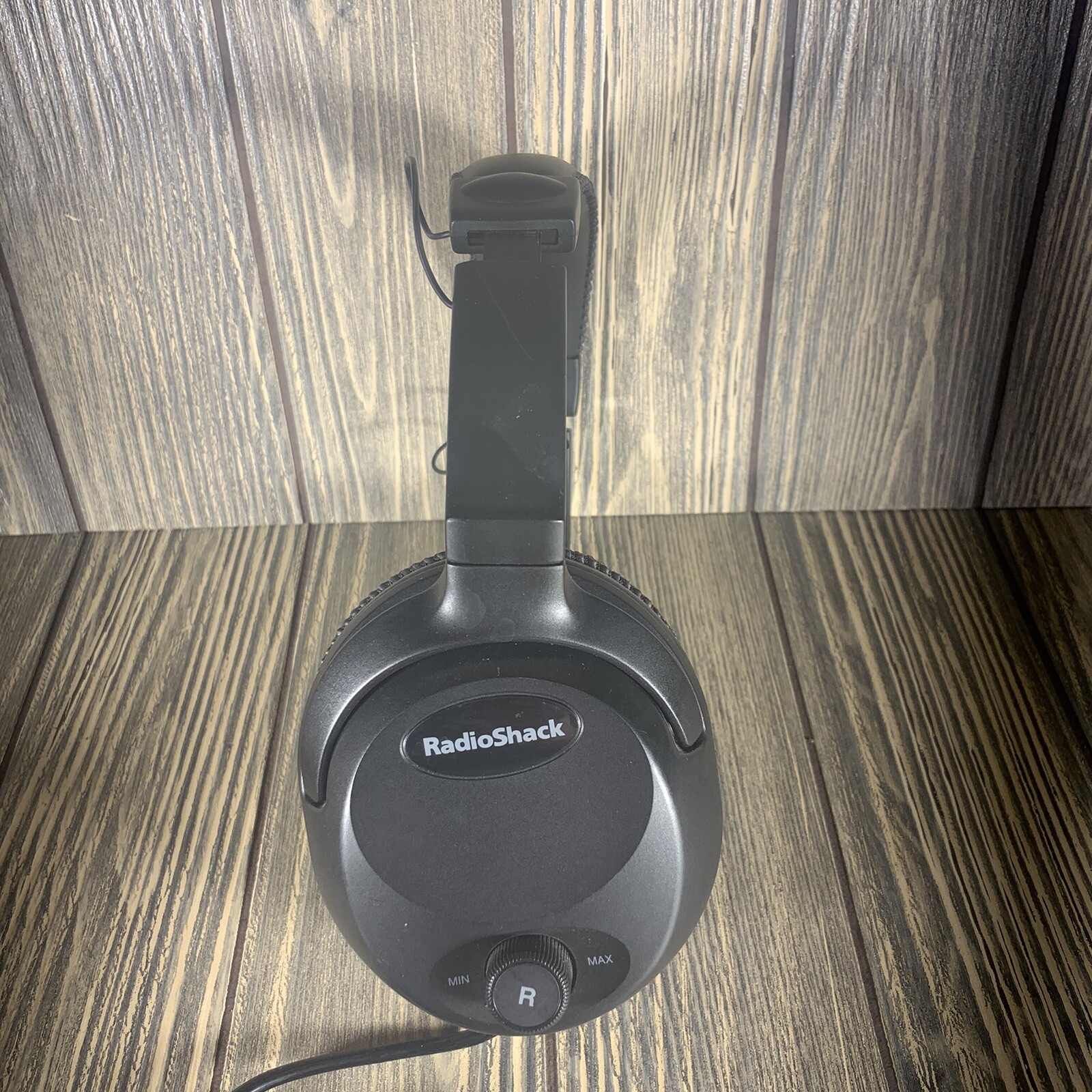 Vintage Radio Shack Headphones With Volume Control 331176 eBay