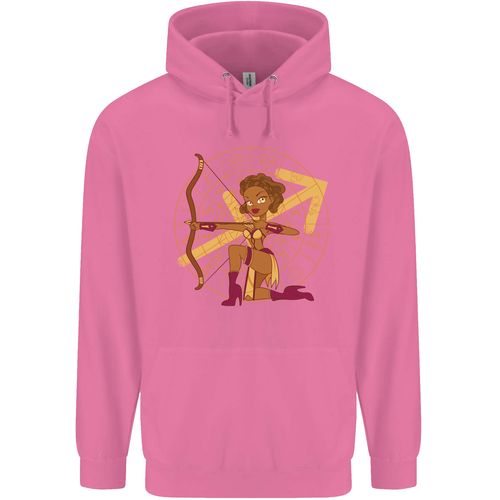 A Sagittarius Female Archer Star Sign Zodiac Childrens Kids Hoodie - Picture 69 of 83