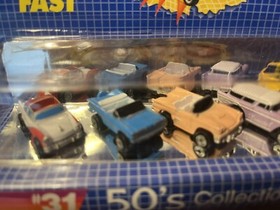 GALOOB MICRO MACHINES 31 50'S COLLECTION NEW ON CARD VINTAGE Cruise Classic Cars