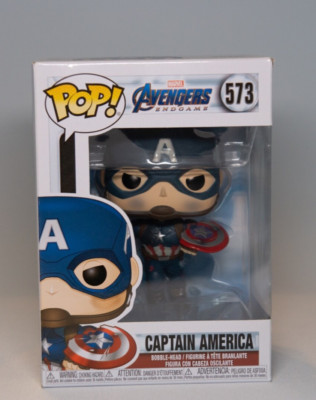 Funko Pop, 573, Marvel, Avengers Endgame, Captain America, Wie Neu