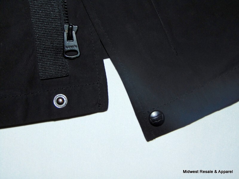 Levi's Men's Black Lined Polyester Jacket, Size M… - image 8