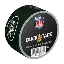 Duck Brand New York Jets NFL Team Logo Duct Tape 1.88-Inch by 10 Yards...