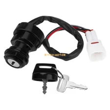 Ignition Key Switch for Yamaha Kodiak 400 YFM400FA YFM400A YFM400FW 1993-2001