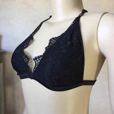 XS Victoria  s Secret Black Lace Bra