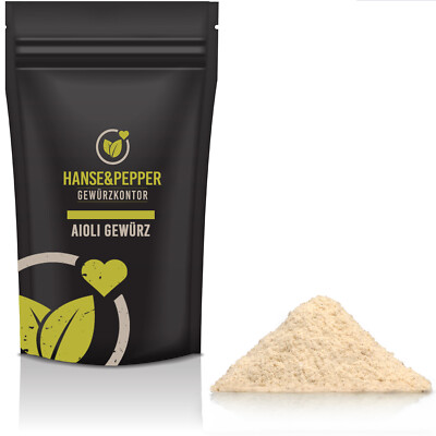 100g Aioli Gewürz Aioli Dip Gewürzmischung Knoblauchpfeffer Piper
