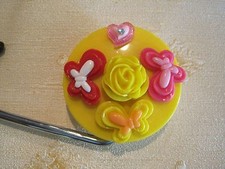 Jeweled Cupcake Tabletop Bag Hanger "Thirteen", Signed, Numbered, COA