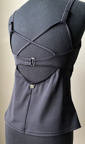 Prana Carina Black Swim Tankini 36D M - Picture 6 of 12