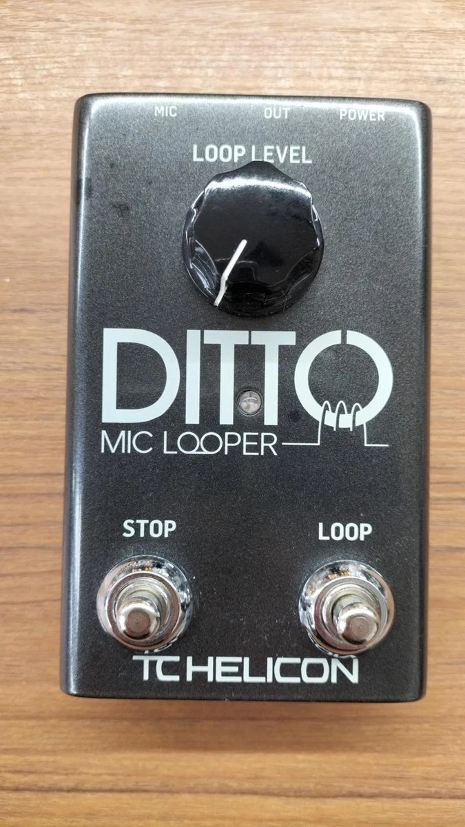 Tc Helicon Ditto Mic Looper Effector Used | eBay