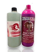 Perfect Liss Dilatador + Nutrycells Escoba Brasilera (Pretratamiento + Keratin)