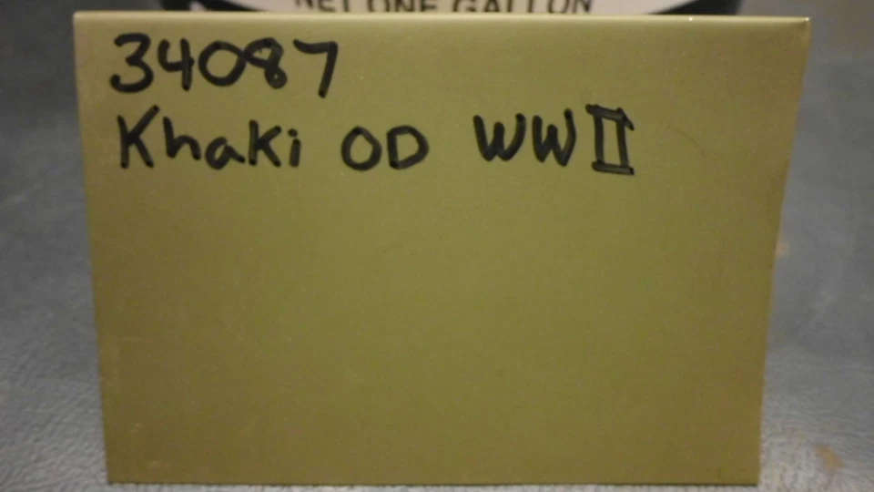 Военная краска-спрей времен Второй мировой войны 34087 оливковый серо-коричневый плоский MB GPW WC Dodge  - Изображение 3 из 3