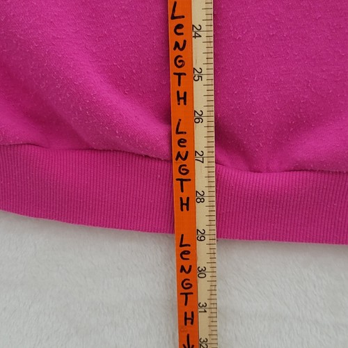 Pink Floyd Women's Hoodie Size XL Vibrant Pink Sweater - Picture 7 of 9