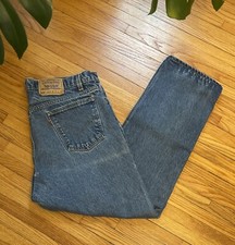 Vintage 70s Mens 40x30 Levi s 505 Orange Tab Reg Fit Straight Leg Denim Jeans