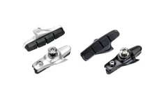 UltraCycle Black or Silver Aluminum Cartridge All Weather Road Bike Brake Pads