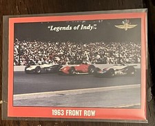 1963 Front Row - Legends Of Indy 1992 Card #71 Indianapolis Motor Speedway