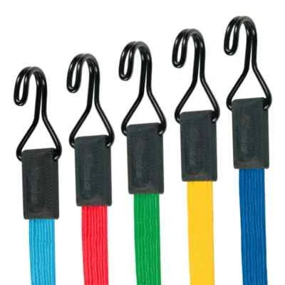 Master Lock Spanngummi Smooth Flach mit Haken 60 bis 120 cm