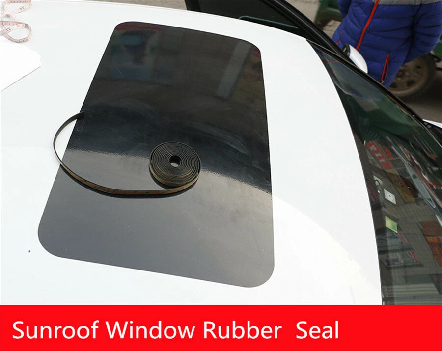 Universal 3m Car Sunroof Window Seal Strip Trim Rubber Moulding 40mm x 3mm 1Pcs - Image 3 of 4