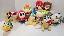 Super Mario 3 Plush Toy Lot of 10