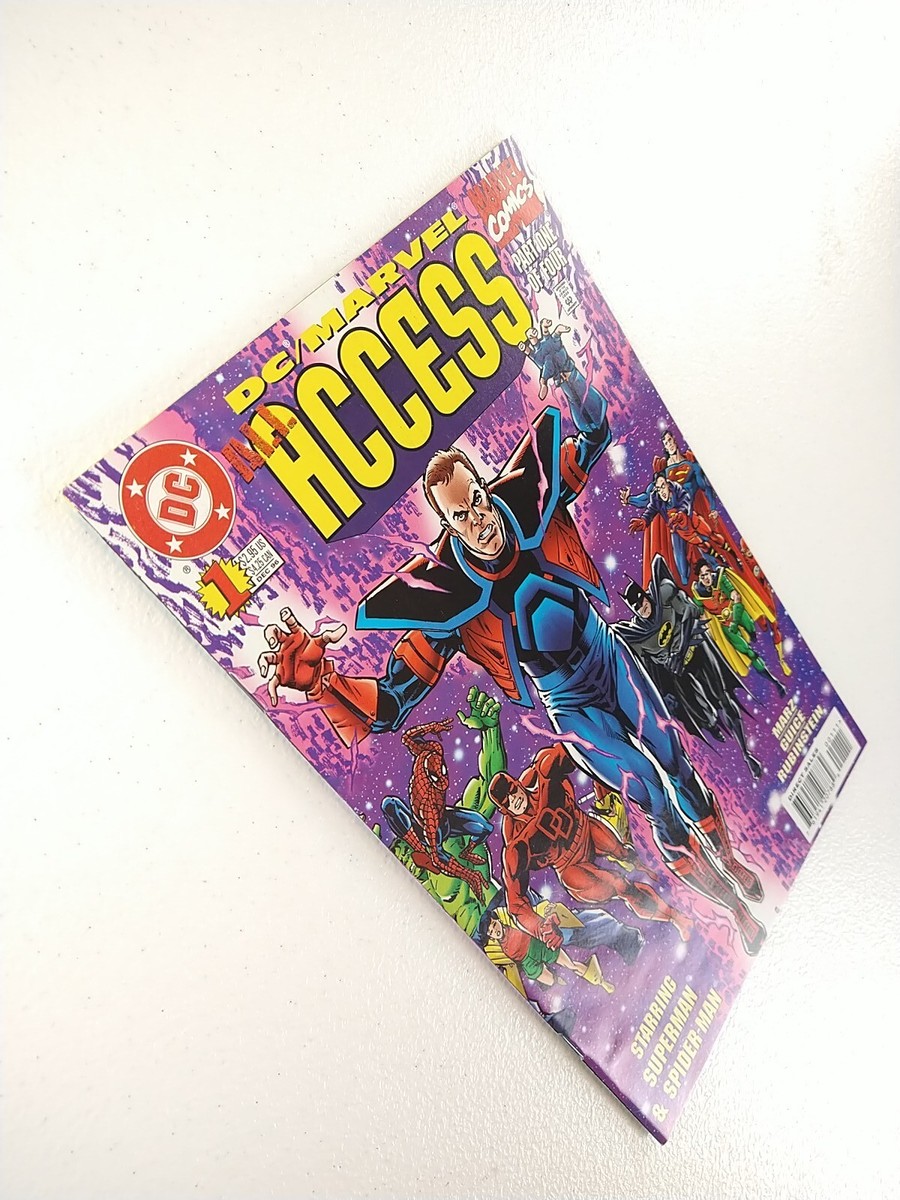 DC/Marvel All Access #1 (1996 Marvel Comics) Crossover Batman
