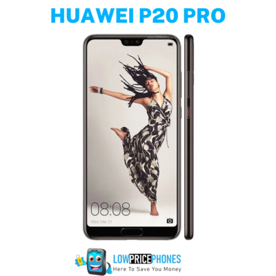 Huawei P20 Pro CLT-L09 - 128GB - Black (Unlocked) (Single SIM) for
