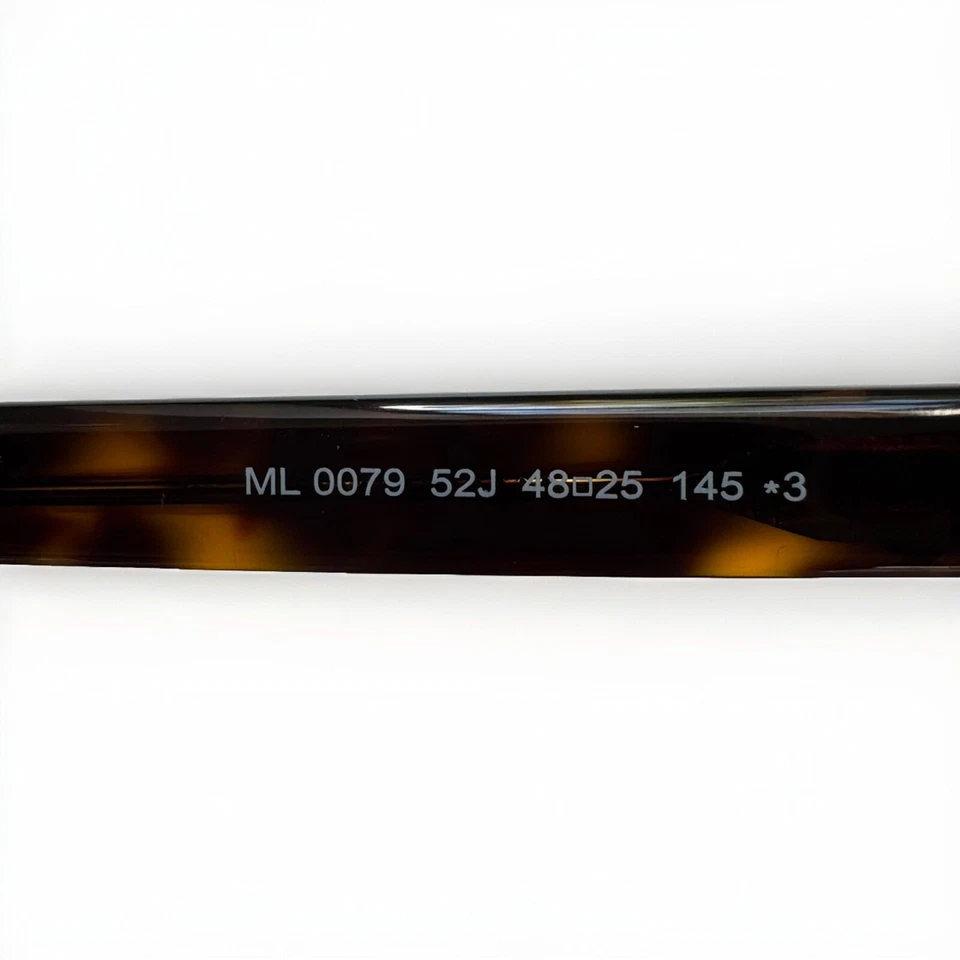 Gafas de sol MONCLER marrón caparazón de tortuga lentes polarizadas (ML0079) Foto 4 de 4