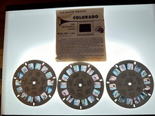 SAWYERS VIEW-MASTER COLORADO:THE CENTENNIAL STATE 3 REEL VIEW PACK W BOOKLET