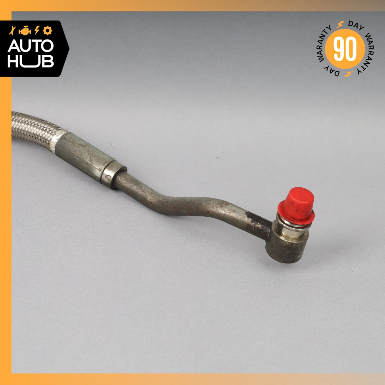 04-19 Maserati GranTurismo GranCabrio Transmission Oil Cooler Line Hose Pipe OEM