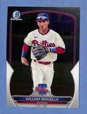 2023 Bowman Chrome Prospects William Bergolla #BCP-67 Philadelphia Phillies