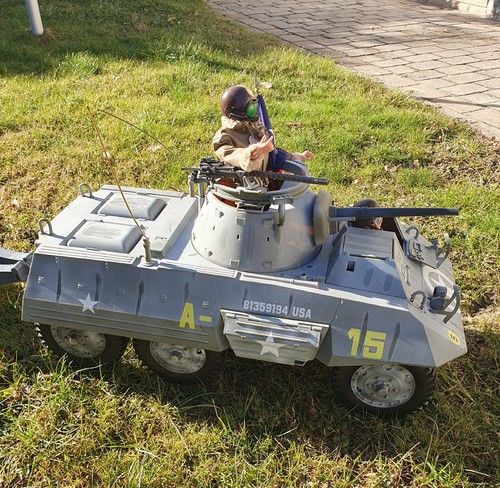 Gi Joe Vintage 1964 - 00 Greyhound Tank And Huge Cannon Unplayed! - Picture 3 of 11