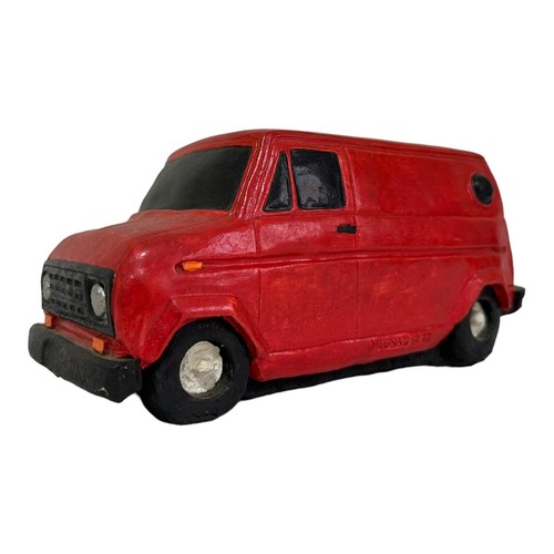 Vintage Van Figural Coinbank Ford / Megnas 1977. Ceramic Chalkware. RARE - Picture 7 of 12